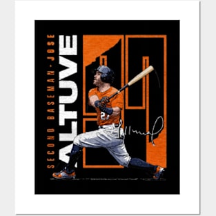 jose altuve stretch Posters and Art